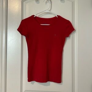 Tommy Hilfiger Women's Scarlet Short Sleeve Tee